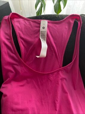 lululemon athletica Hot Pink Racerback Tank Top
